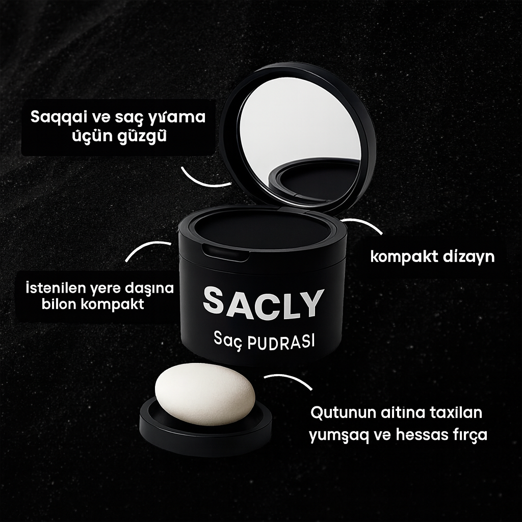 SAÇLY Saç Pudrası